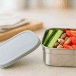stainless steel snack container