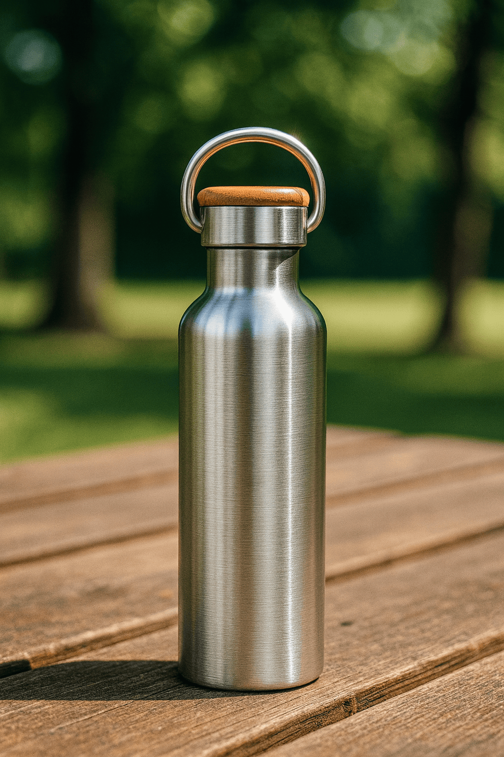 stainless steel water bottle